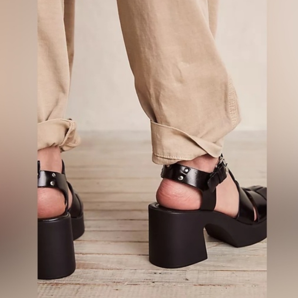 Free People Pacific Platform Fisherman Sandals - Picture 4 of 16